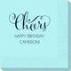 Curly Cheers Napkins Image 4 of 7